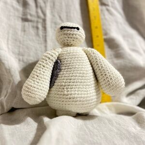 Handmade White Crochet Plush Toy